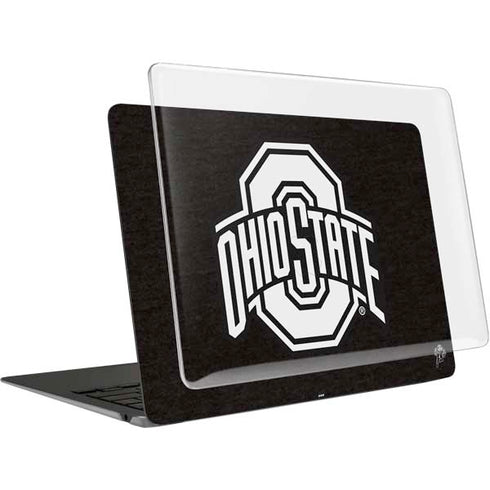 Ohio State University OSU Black MacBook Air 13in (2020) Case plus Skin